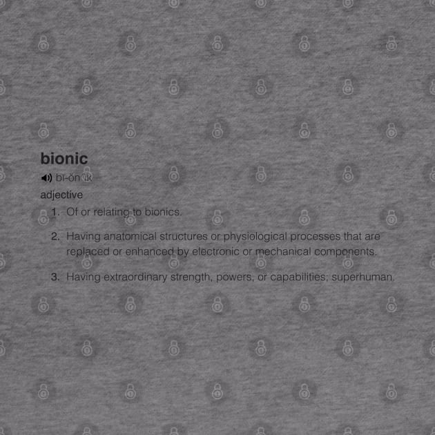 Bionic Definition in Black by YOPD Artist